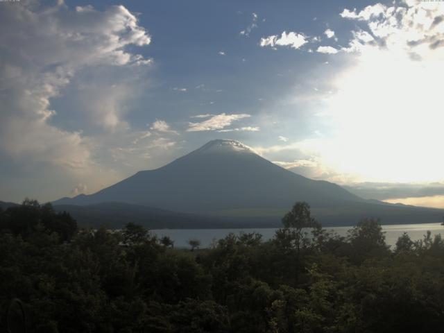 山中湖からの富士山