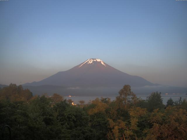 山中湖からの富士山