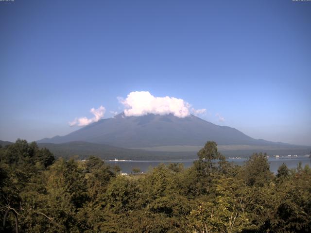 山中湖からの富士山