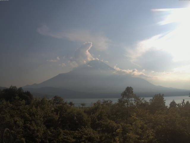 山中湖からの富士山