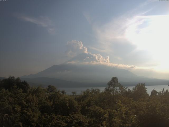 山中湖からの富士山