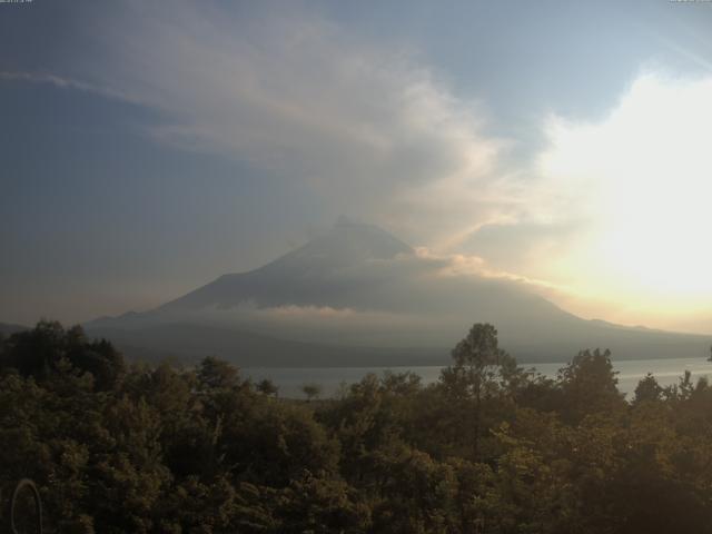 山中湖からの富士山