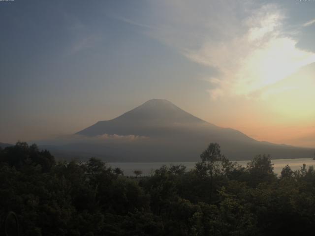 山中湖からの富士山