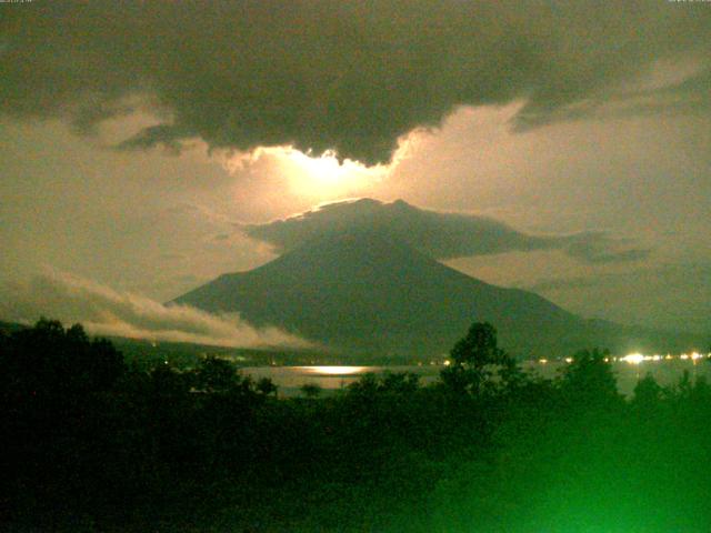 山中湖からの富士山