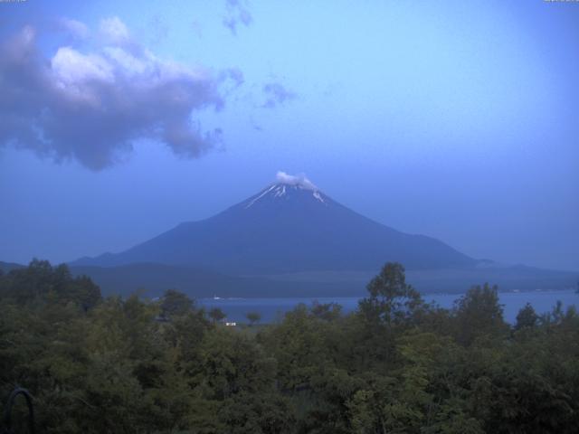 山中湖からの富士山