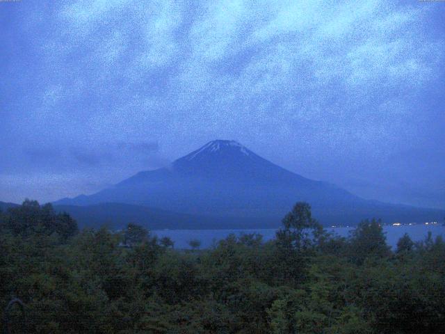 山中湖からの富士山