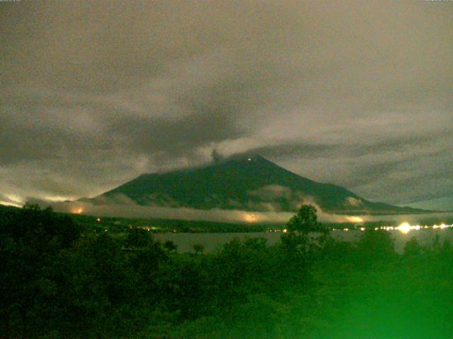 山中湖からの富士山