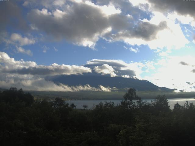 山中湖からの富士山