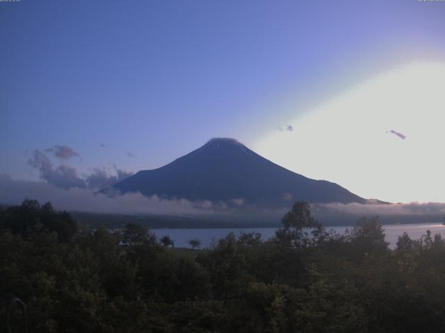 山中湖からの富士山