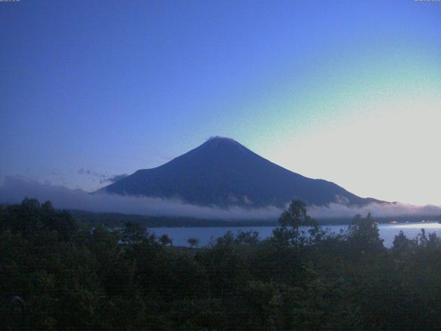 山中湖からの富士山