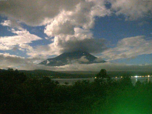 山中湖からの富士山