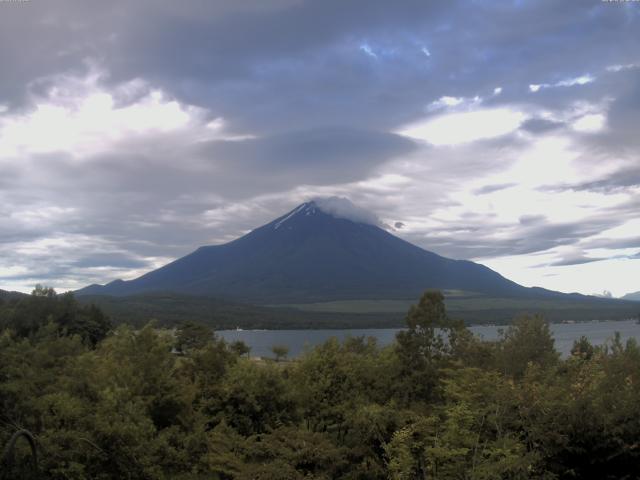 山中湖からの富士山