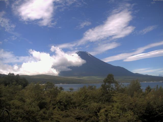 山中湖からの富士山