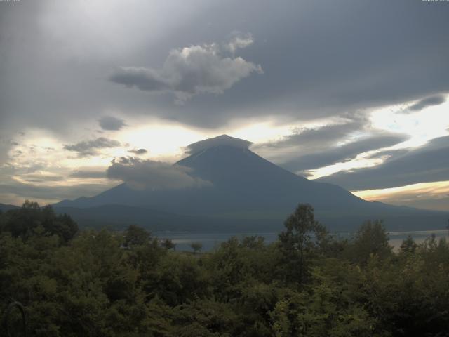 山中湖からの富士山