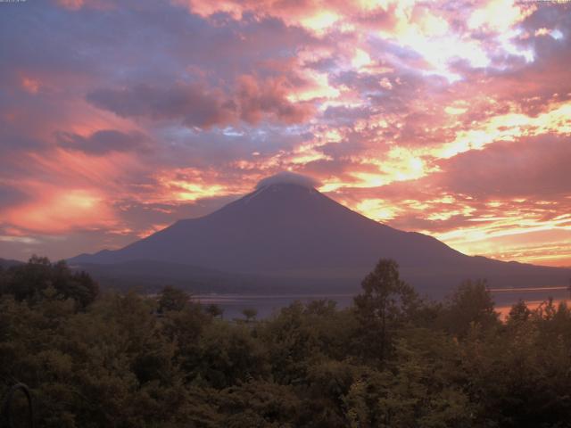 山中湖からの富士山