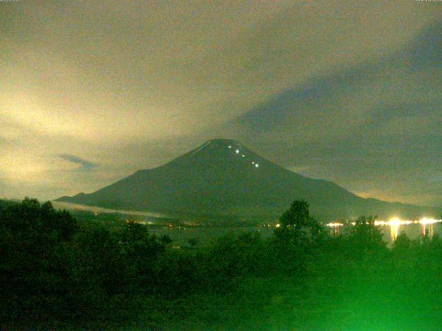 山中湖からの富士山