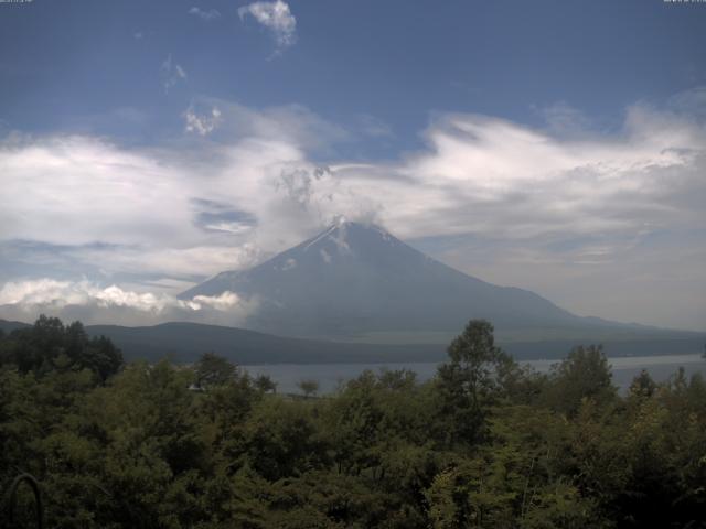 山中湖からの富士山