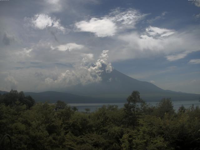 山中湖からの富士山