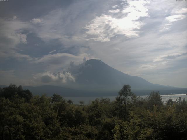 山中湖からの富士山