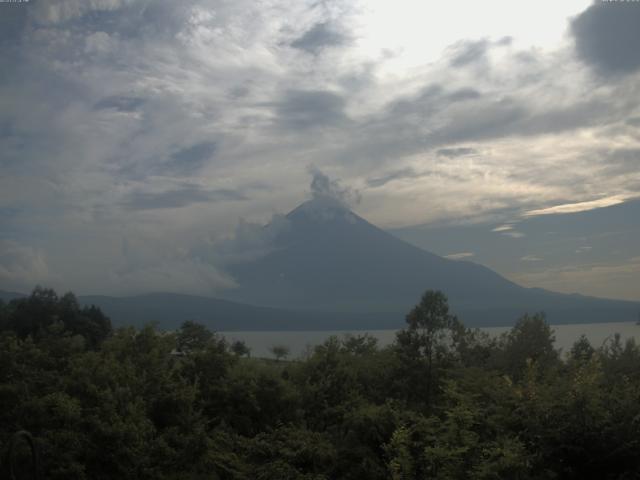 山中湖からの富士山