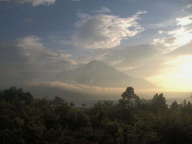 山中湖からの富士山