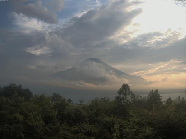 山中湖からの富士山