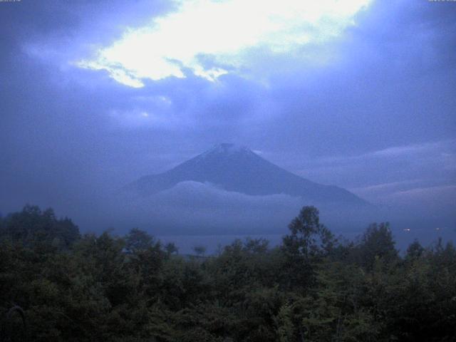 山中湖からの富士山