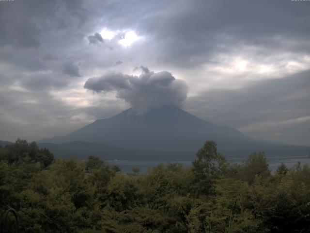 山中湖からの富士山