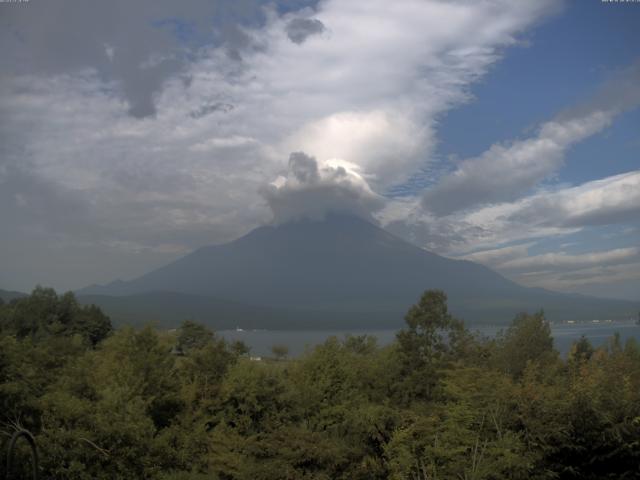 山中湖からの富士山