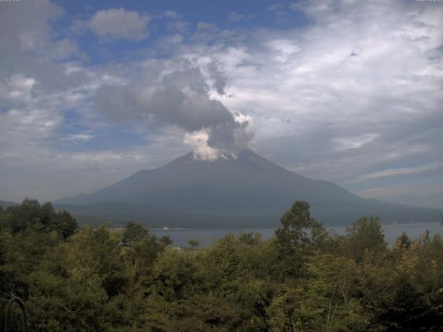 山中湖からの富士山