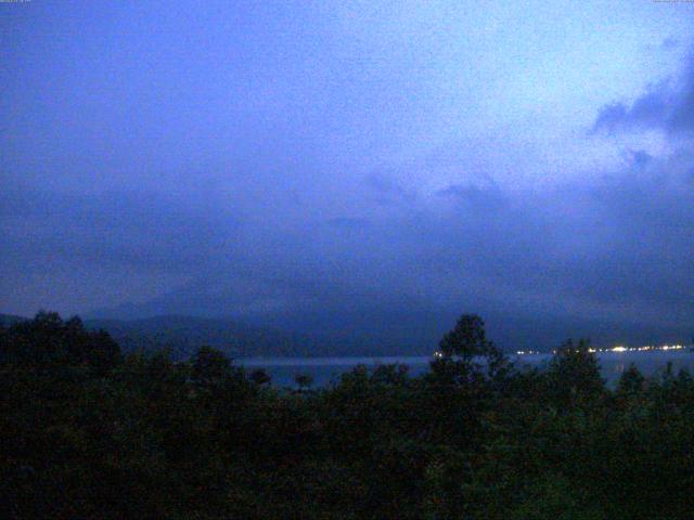 山中湖からの富士山