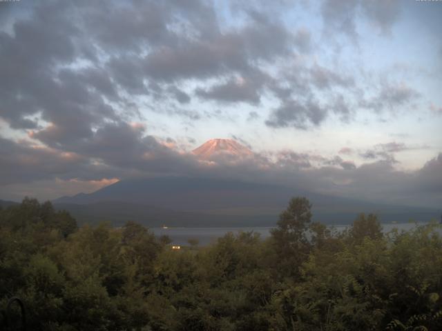 山中湖からの富士山