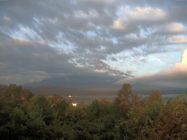 山中湖からの富士山