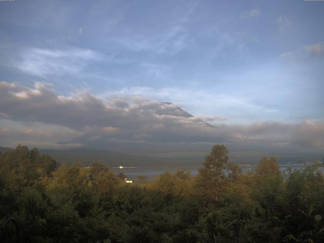 山中湖からの富士山