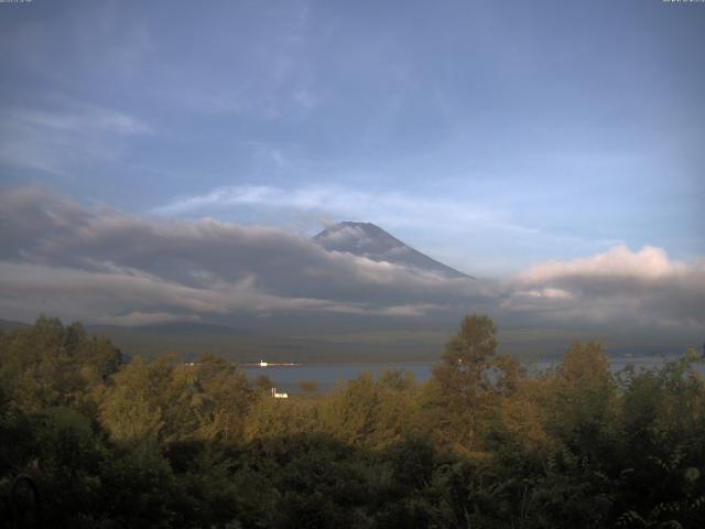 山中湖からの富士山