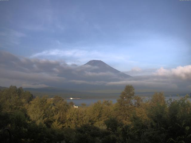 山中湖からの富士山