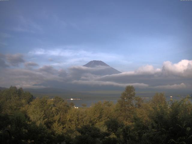 山中湖からの富士山