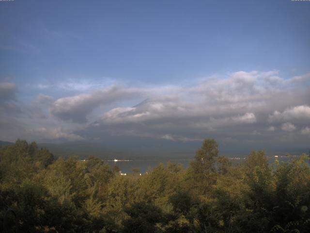 山中湖からの富士山