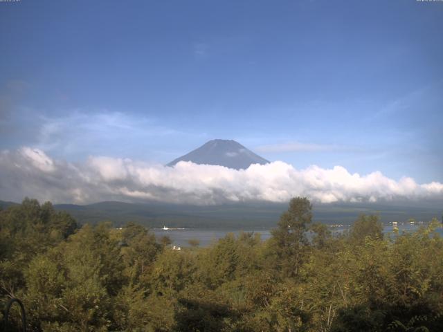 山中湖からの富士山