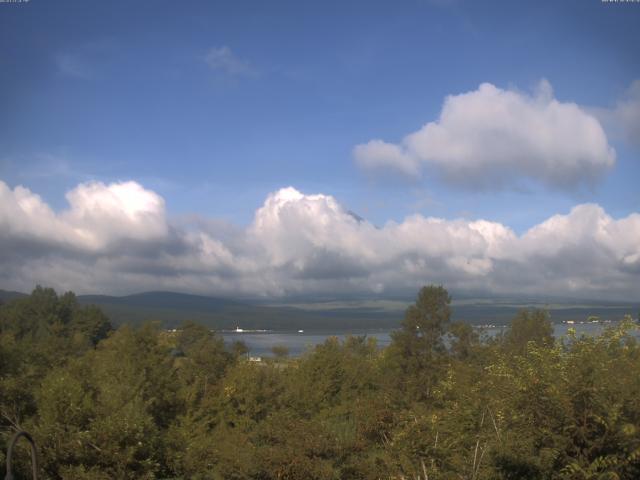 山中湖からの富士山