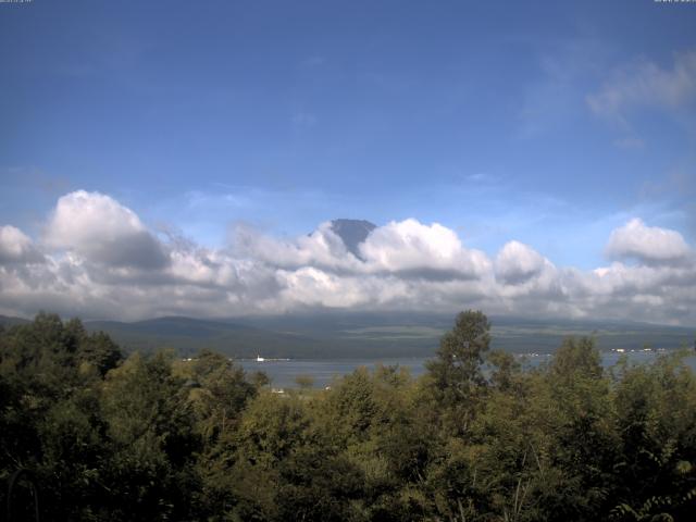 山中湖からの富士山