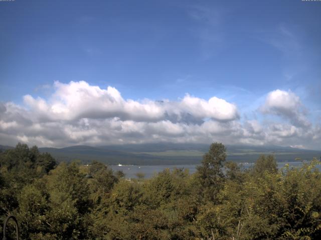 山中湖からの富士山