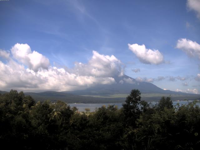 山中湖からの富士山