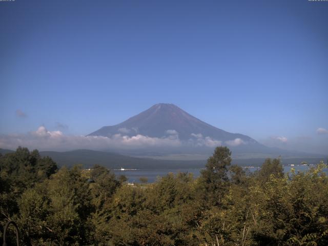 山中湖からの富士山