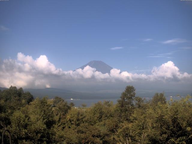 山中湖からの富士山