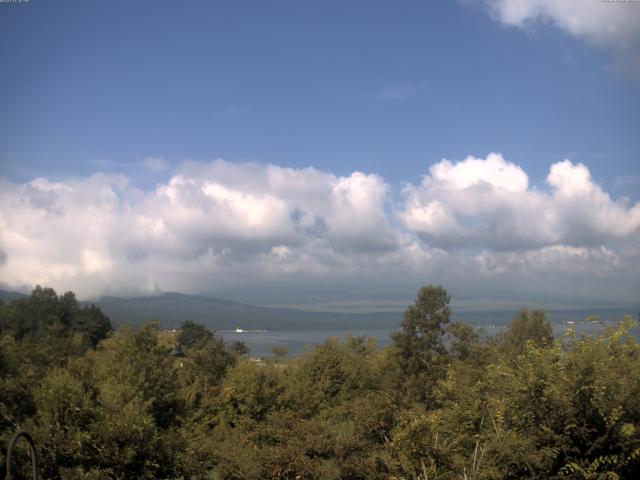 山中湖からの富士山