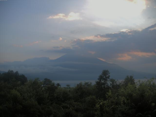 山中湖からの富士山