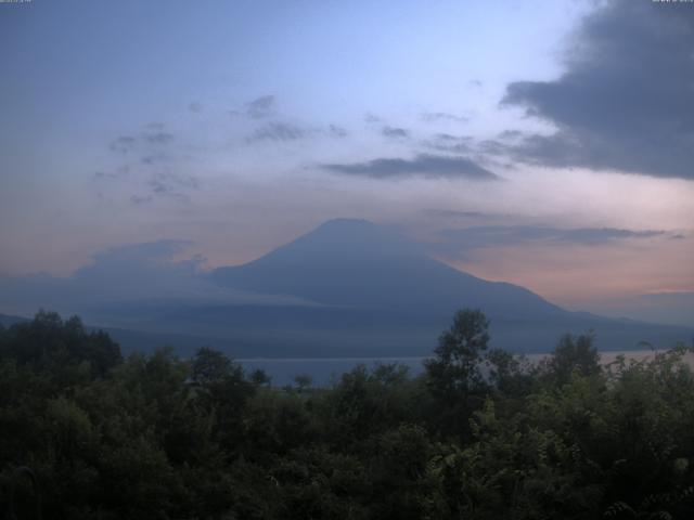 山中湖からの富士山