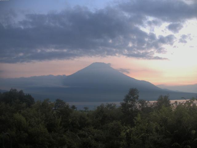 山中湖からの富士山