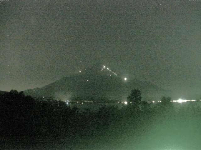 山中湖からの富士山